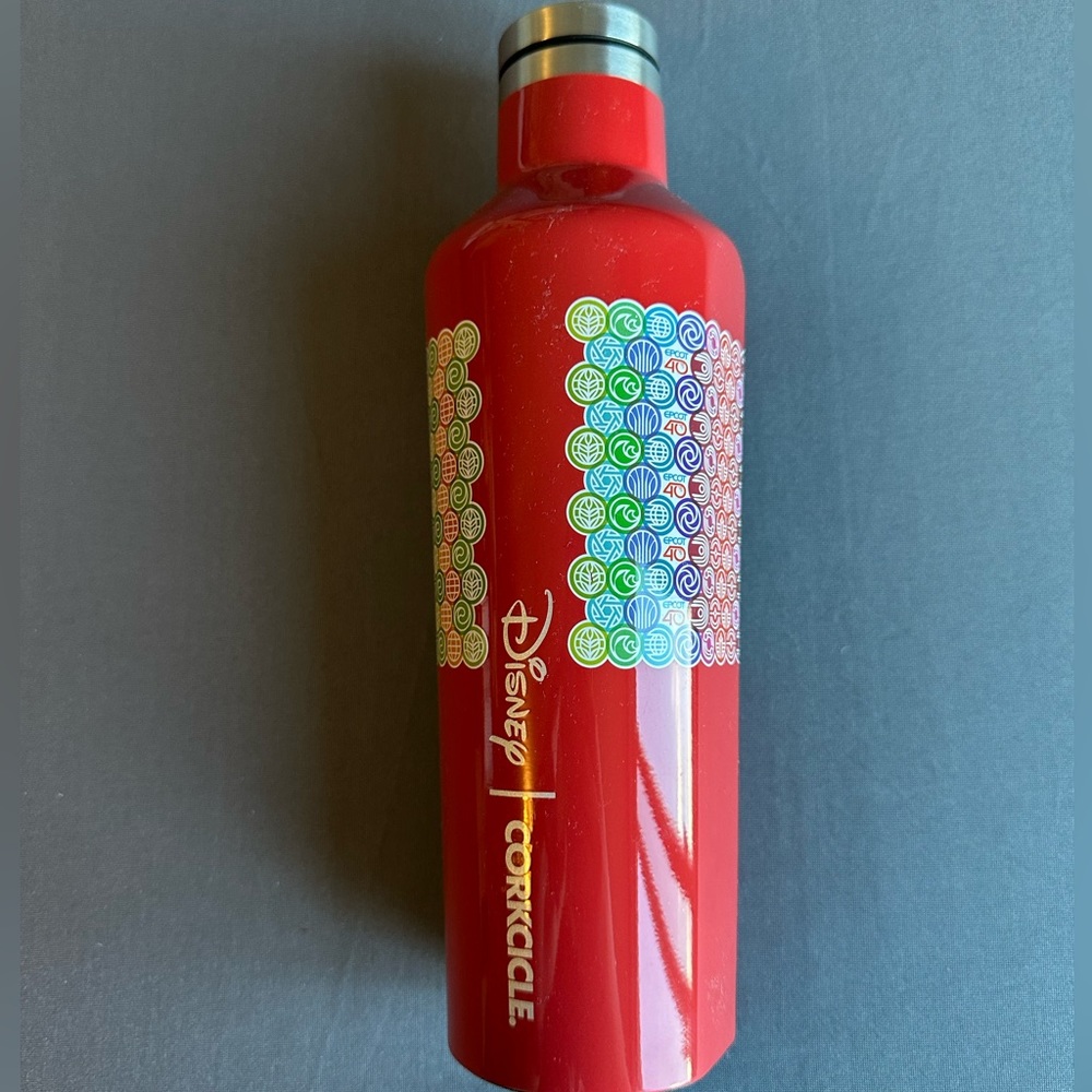 Disney x Corksicle Epcot 40th Anniversary Insulated Tumblr Brand New